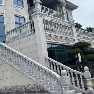 延安 芝麻白别墅，栏杆