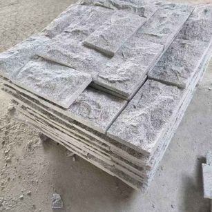 延安 芝麻白蘑菇石、自然面
