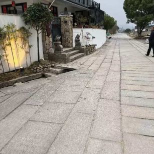 延安仿古石铺装效果