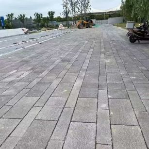 延安仿古石铺装效果