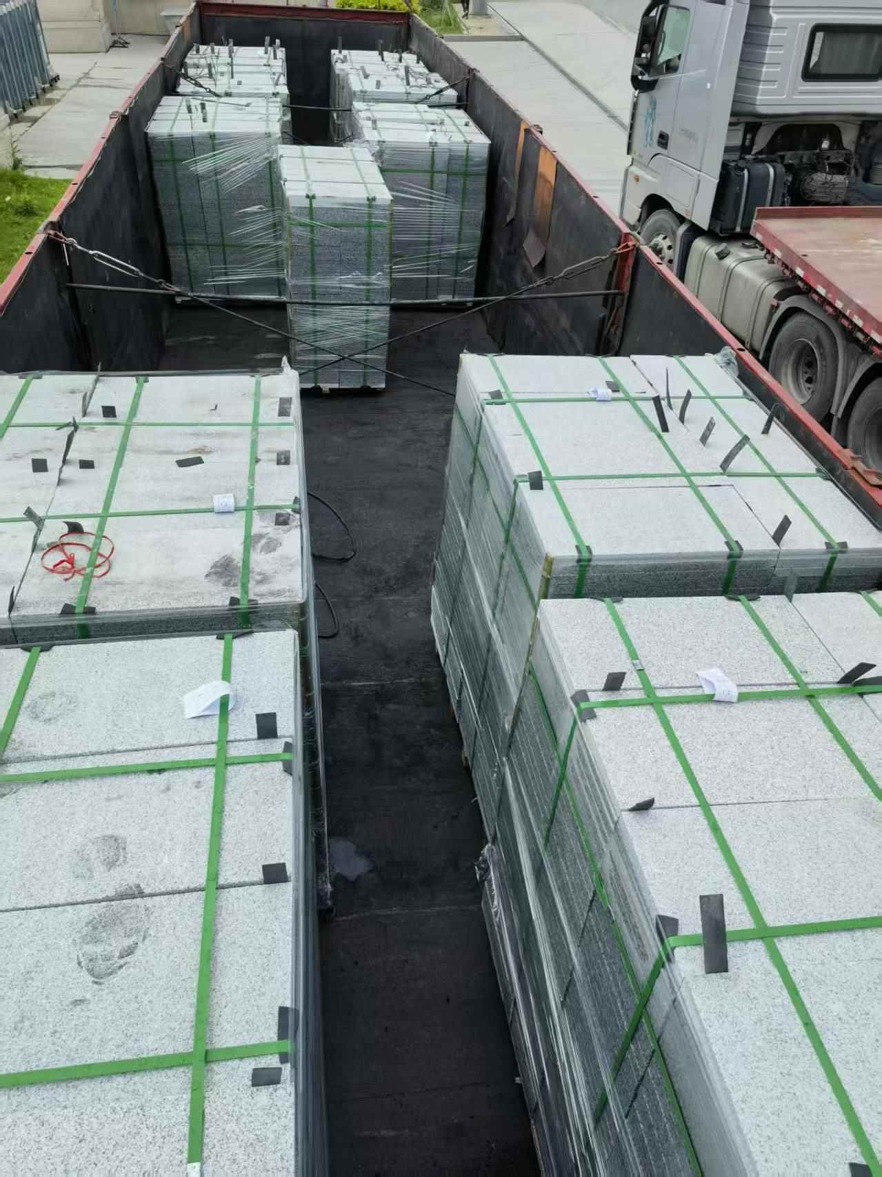 延安 芝麻白3公分火烧成品-发货