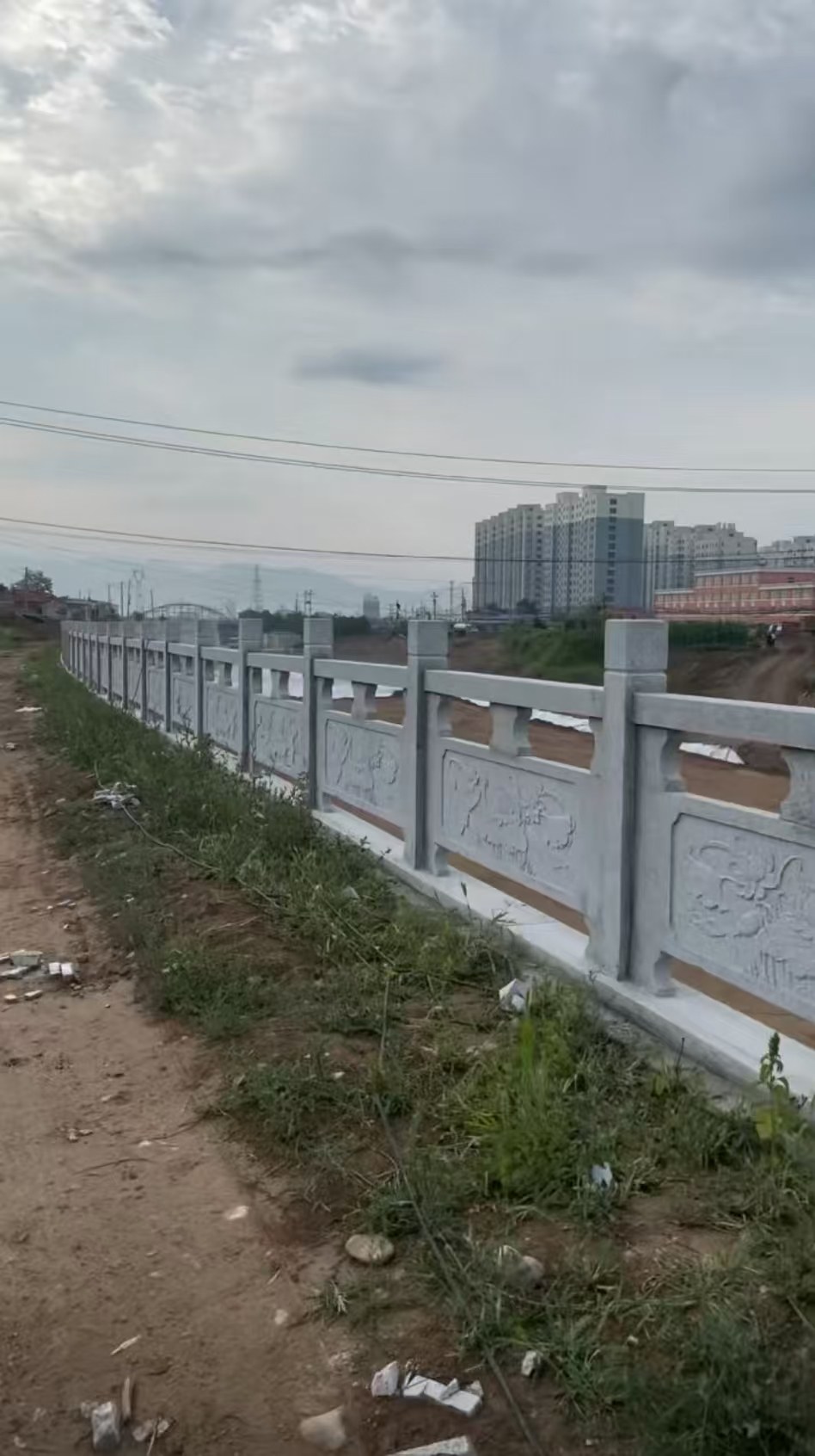 延安 石材河道栏杆