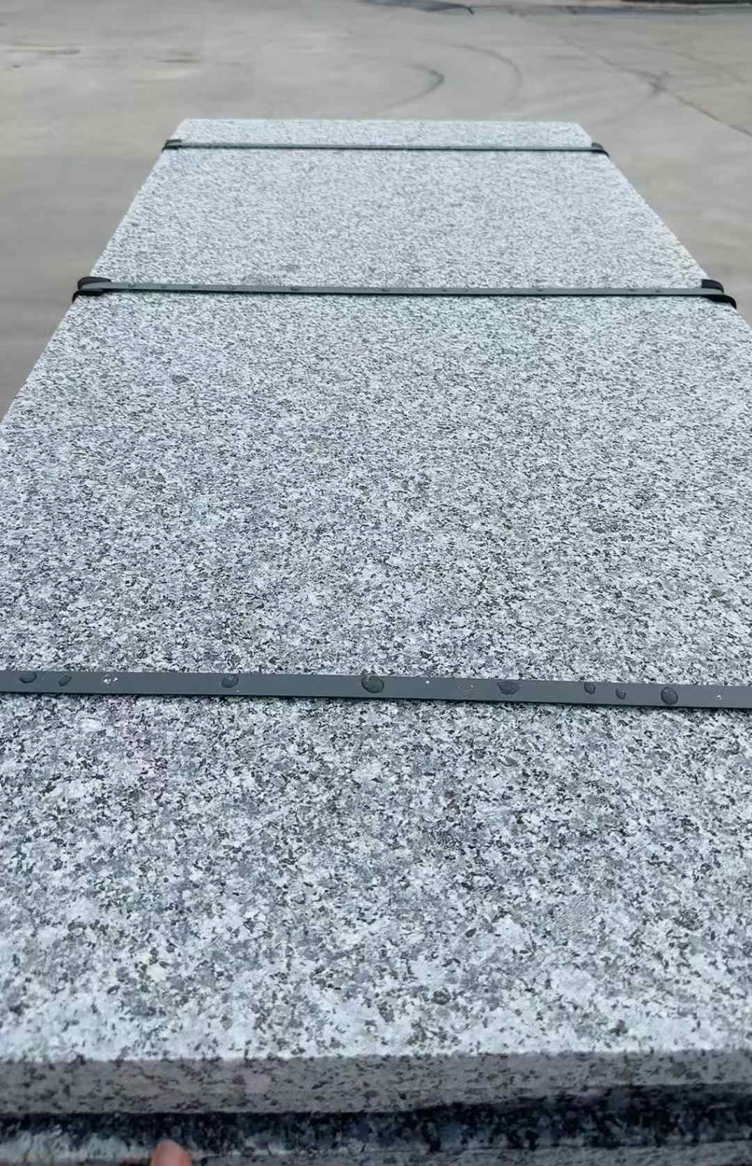 延安 芝麻黑火烧面毛板，条板，半成品