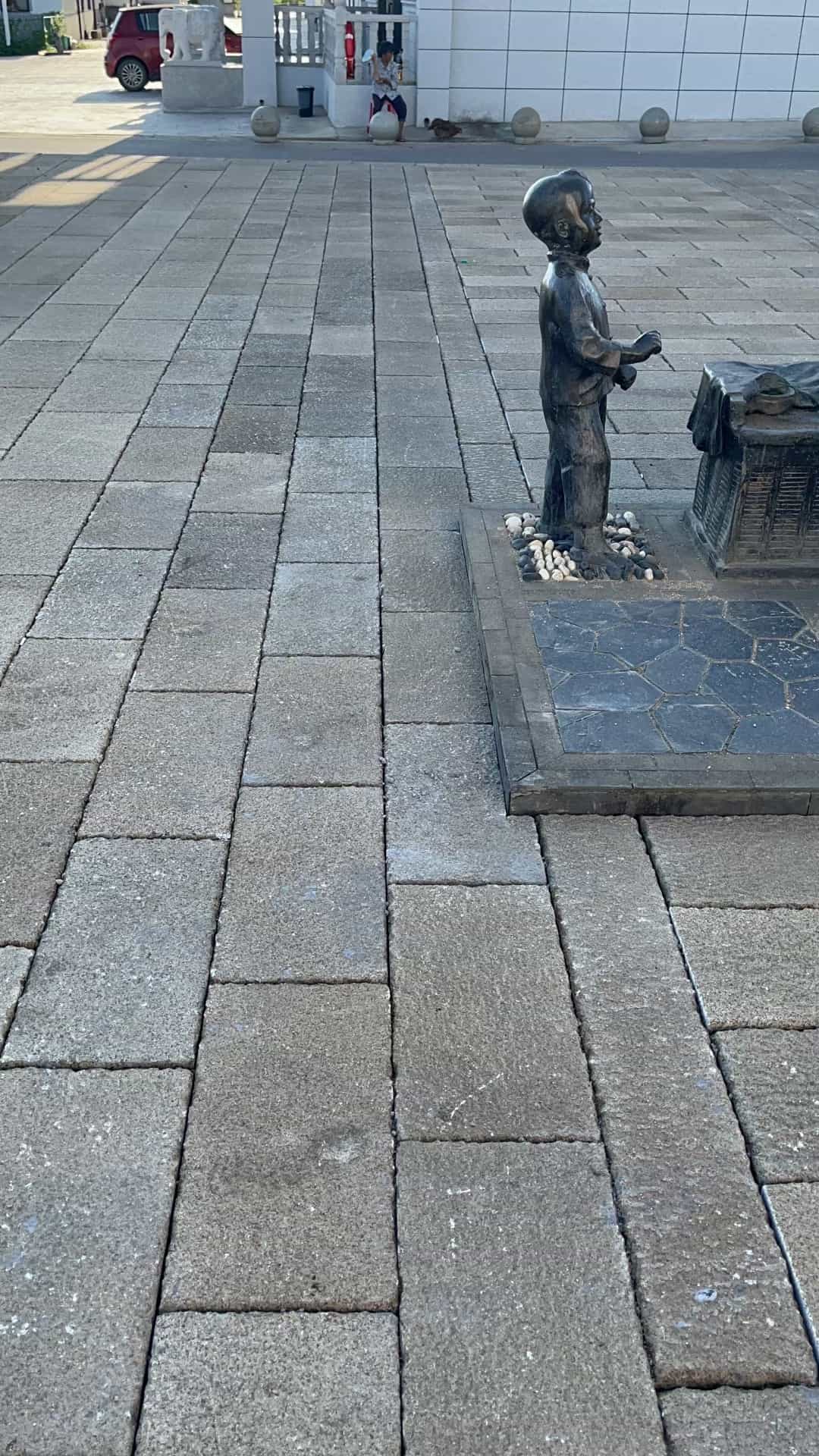 延安仿古石铺装效果