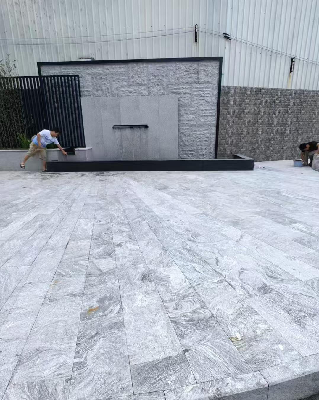 延安 浪淘沙铺装效果