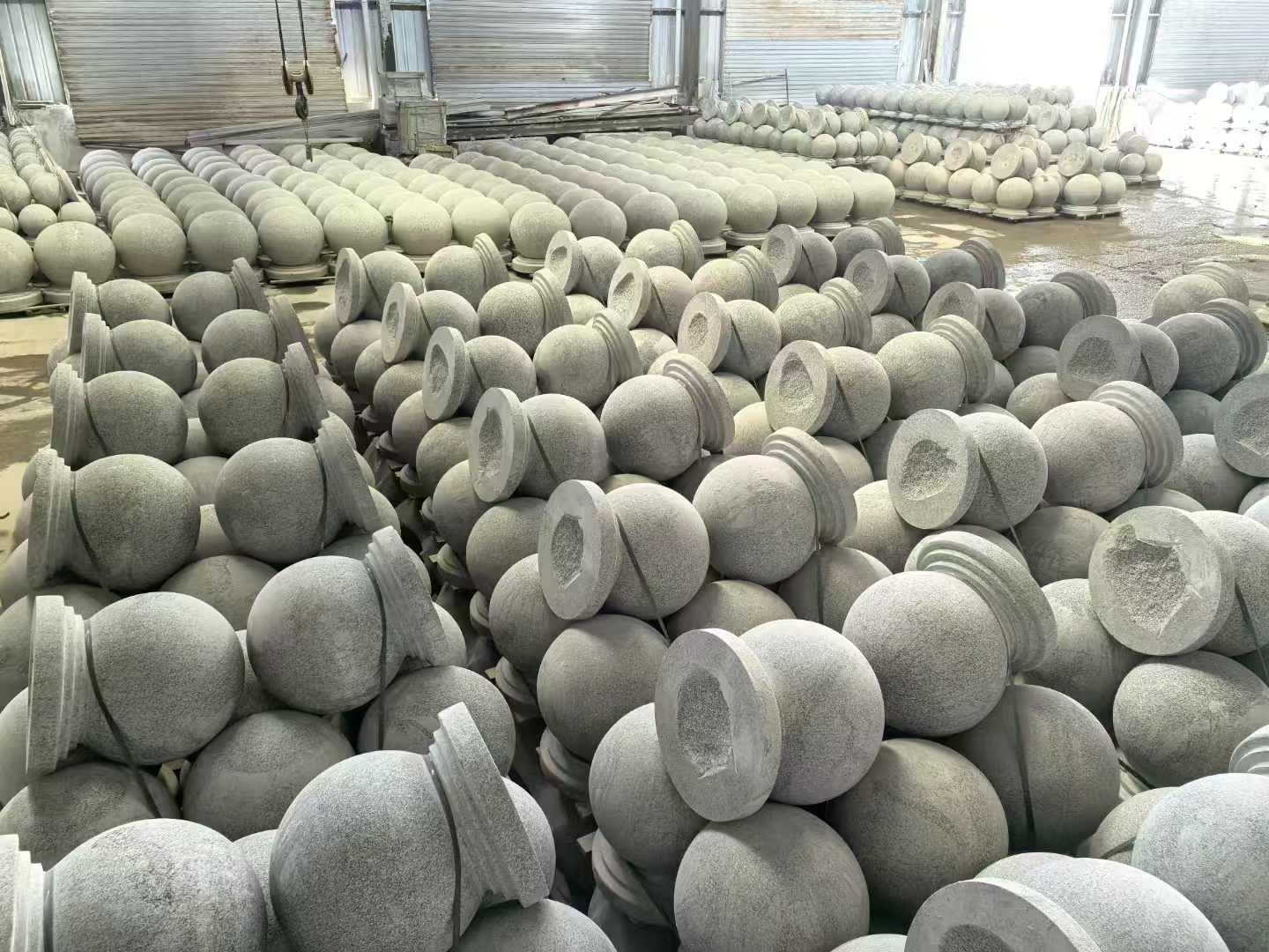 延安石材挡车球